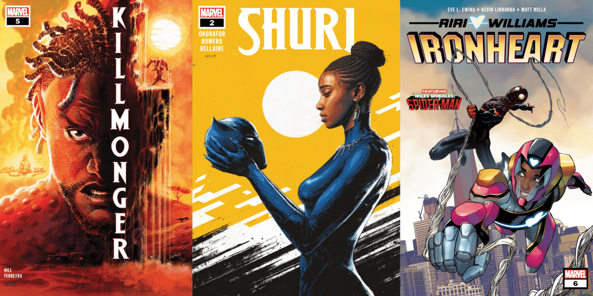 マーベルが黒人作家のコミック100作品以上を無料公開 ブラックパンサー シュリ ファルコン キルモンガー アイアンハート など Vg バゴプラ